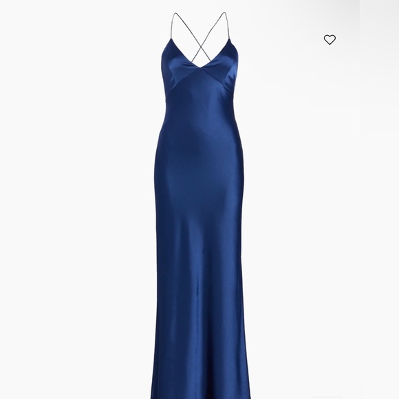 ALICE + OLIVIA MONTANA SLIP DRESS - Picture 3 of 16